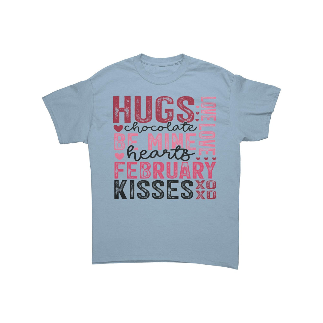 Happy Valentine's Day Kisses XOXO Unisex tshirt