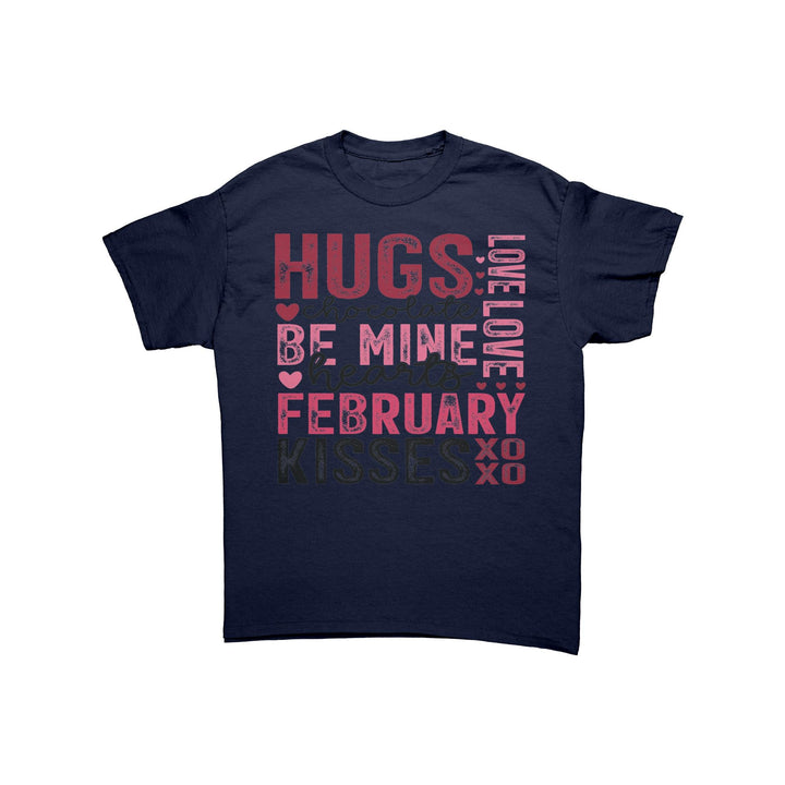 Happy Valentine's Day Kisses XOXO Unisex tshirt