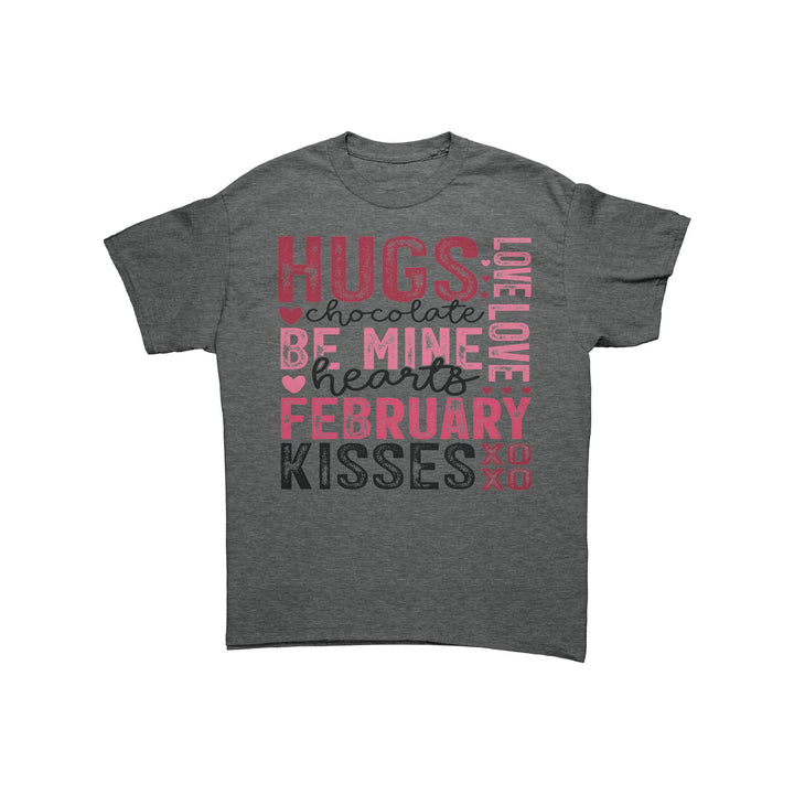 Happy Valentine's Day Kisses XOXO Unisex tshirt