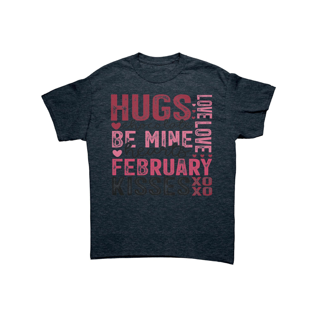 Happy Valentine's Day Kisses XOXO Unisex tshirt