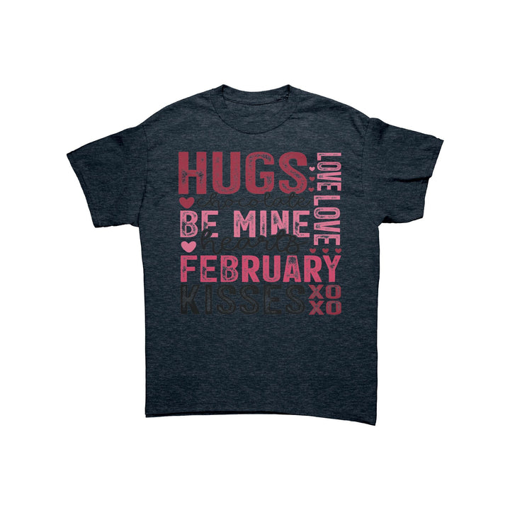 Happy Valentine's Day Kisses XOXO Unisex tshirt