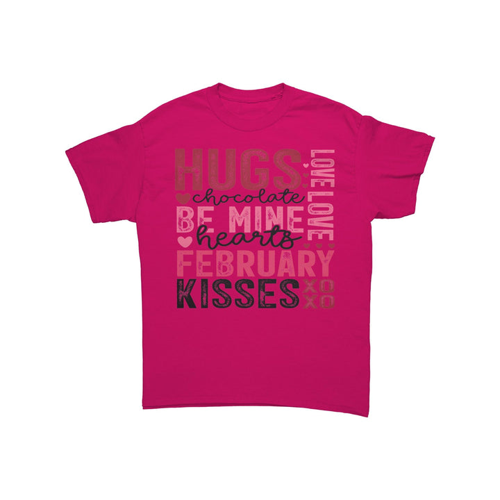 Happy Valentine's Day Kisses XOXO Unisex tshirt