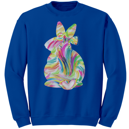 Colorful_Easter_Bunny_Gildan_Crewneck_Sw_Royal_Mockup.png