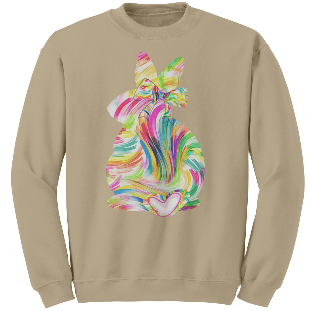 Colorful_Easter_Bunny_Gildan_Crewneck_Sw_Sand_Mockup.png