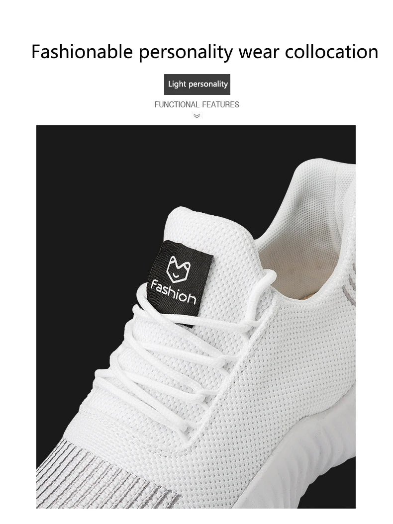 Men's White Casual Sneakers