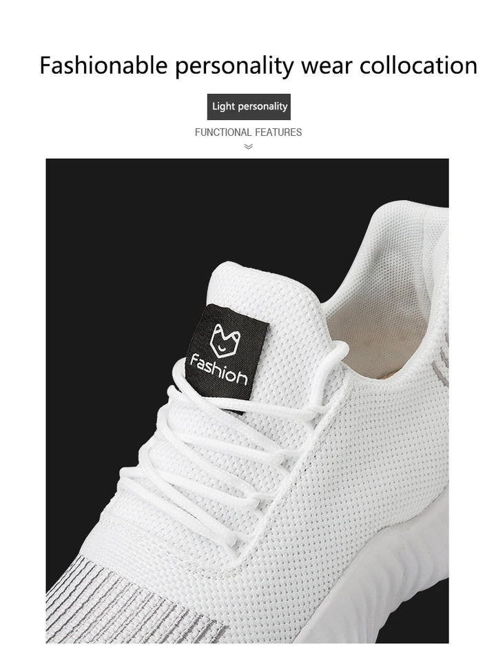 Men's White Casual Sneakers