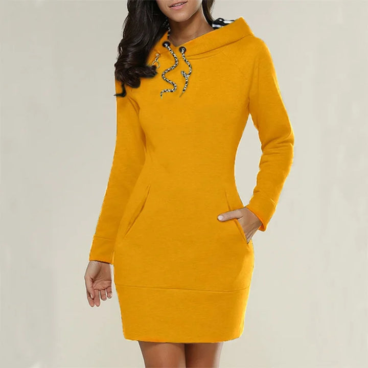Women's Hooded Sweater Dress