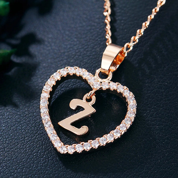 LoveLetter™ – 26 Letter Zircon Pendant Necklace