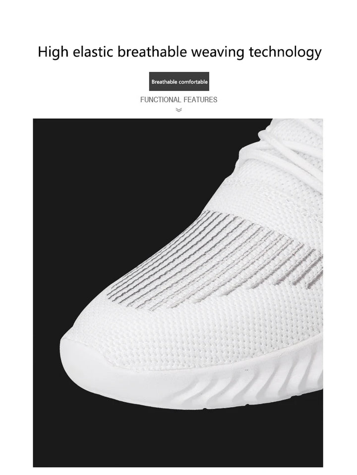 Men's White Casual Sneakers