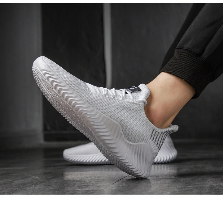 Men's White Casual Sneakers