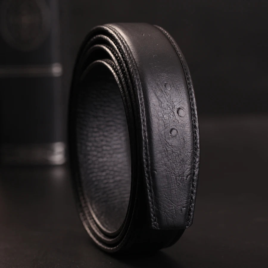 Belts For Men Strap Quality Genuine Leather Belt Men Automatic Buckle Black Belts Cummerbunds Cinturon Hombre Drop Shipping