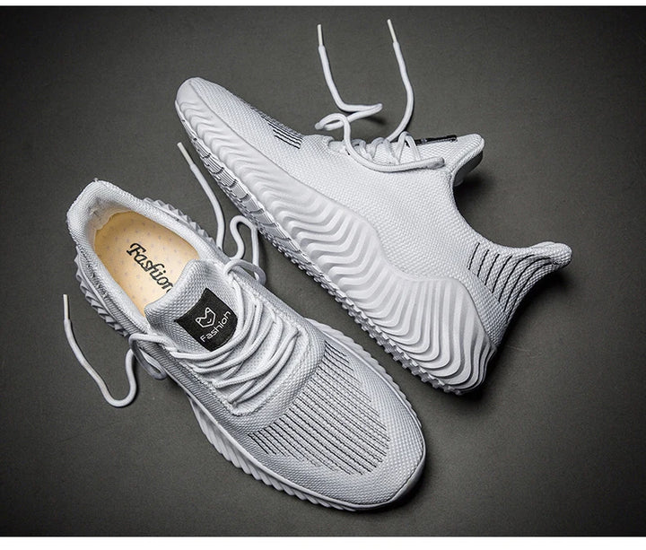 Men's White Casual Sneakers