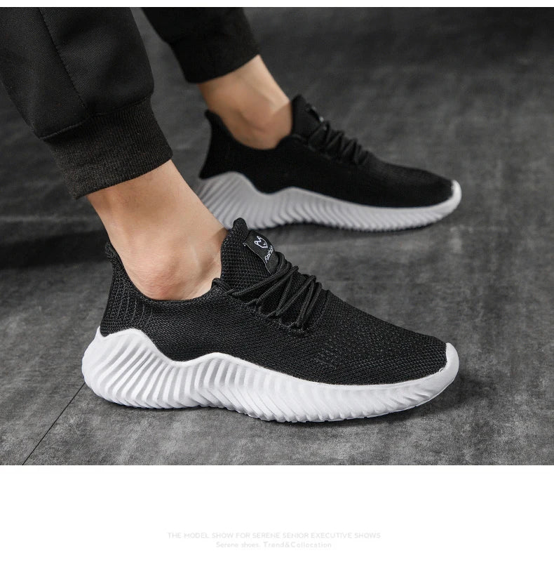 Men's White Casual Sneakers