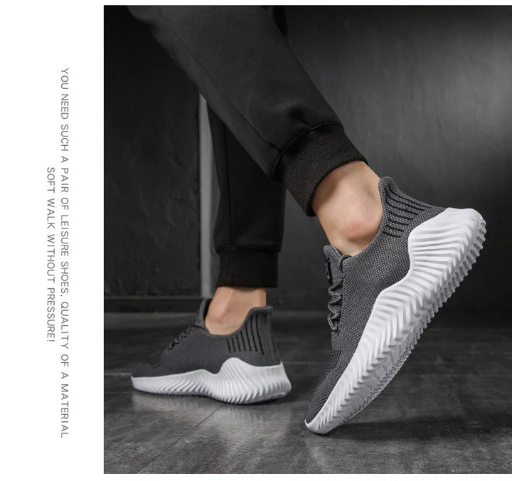 Men's White Casual Sneakers