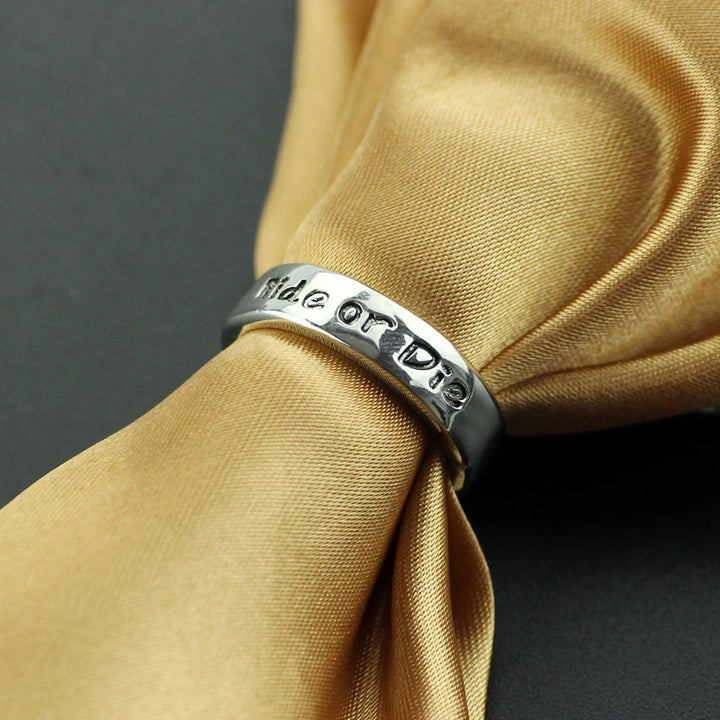 RideOrDie™ – Fast & Furious Inspired Adjustable Ring