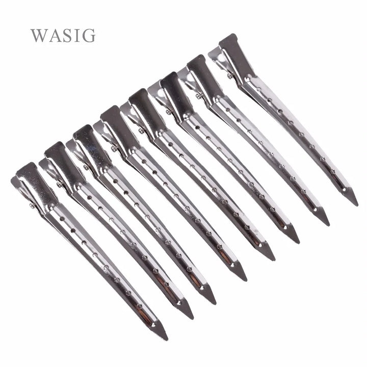 10Pcs 9CM Professional Salon Metal Hair Clips Hair Styling Tools DIY Hairdressing Hairpins Barrettes Headwear Accessories