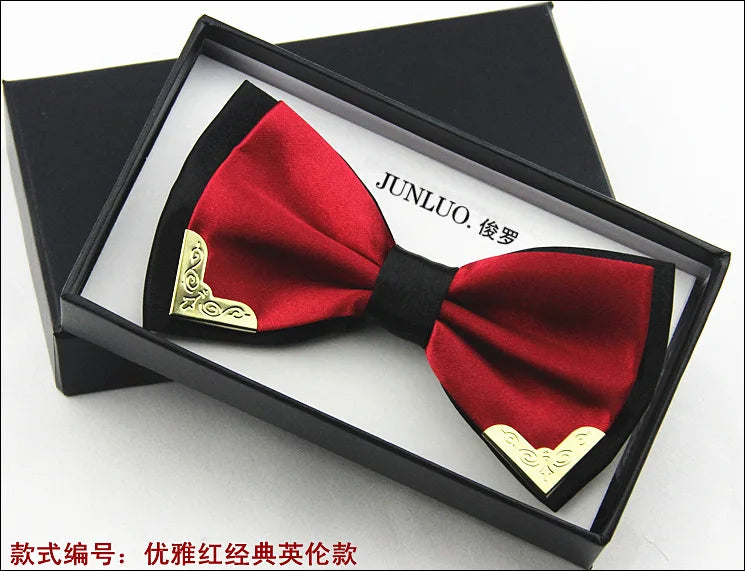 Designer Silk Bow Tie for Men – Wedding & Party Accessory