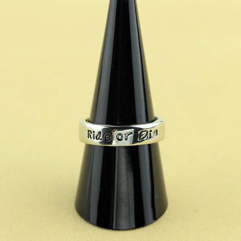 RideOrDie™ – Fast & Furious Inspired Adjustable Ring