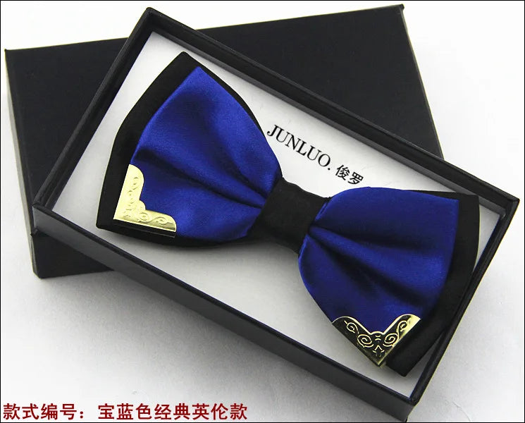 Designer Silk Bow Tie for Men – Wedding & Party Accessory