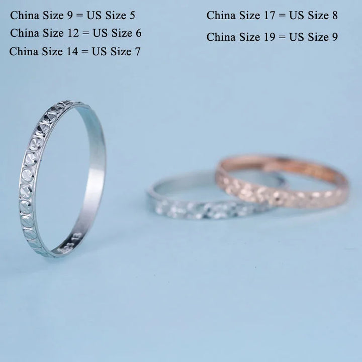 SilverAura™ – Rose Gold Circle Ring for Women