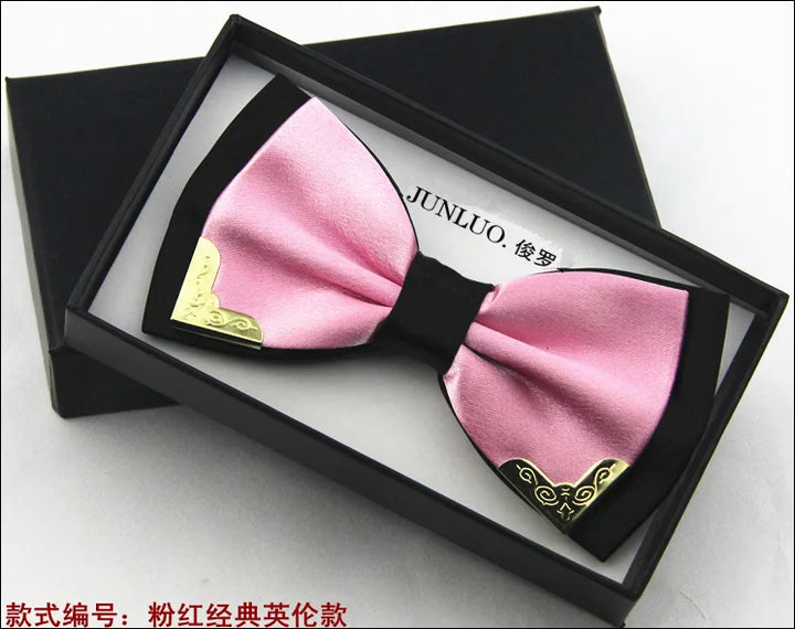 Designer Silk Bow Tie for Men – Wedding & Party Accessory