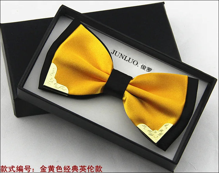 Designer Silk Bow Tie for Men – Wedding & Party Accessory