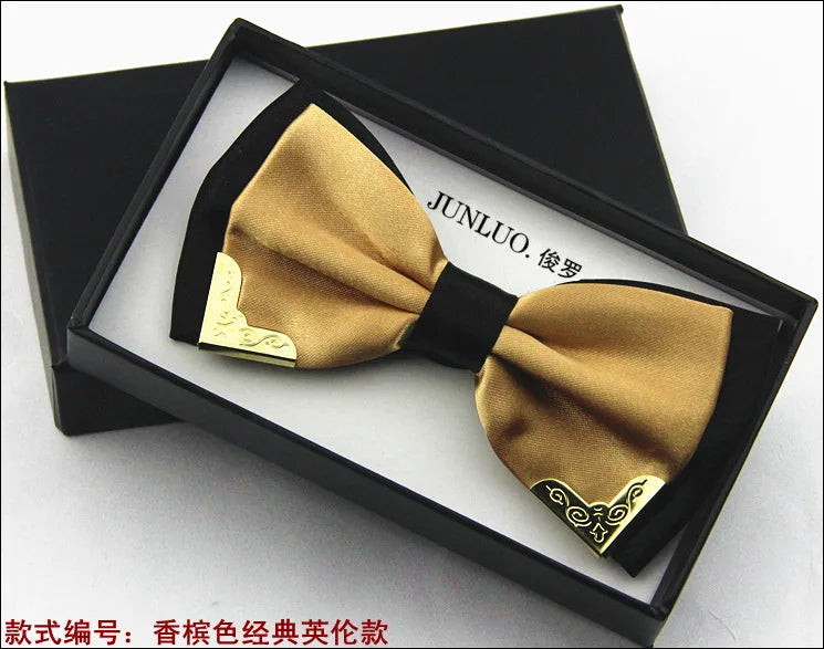 Designer Silk Bow Tie for Men – Wedding & Party Accessory