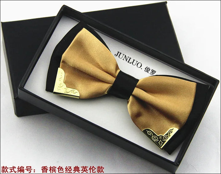 Designer Silk Bow Tie for Men – Wedding & Party Accessory