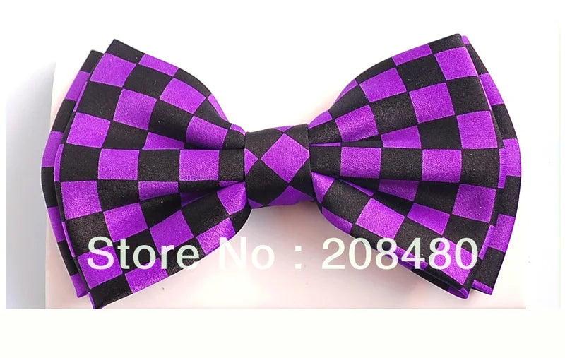 5-Pack Plaid Formal Bow Ties – Tuxedo & Wedding