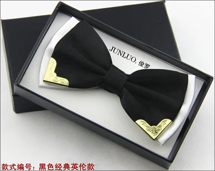 Designer Silk Bow Tie for Men – Wedding & Party Accessory