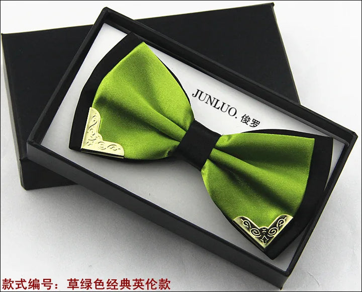 Designer Silk Bow Tie for Men – Wedding & Party Accessory