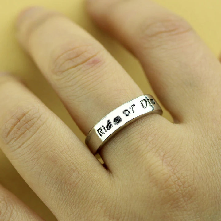 RideOrDie™ – Fast & Furious Inspired Adjustable Ring
