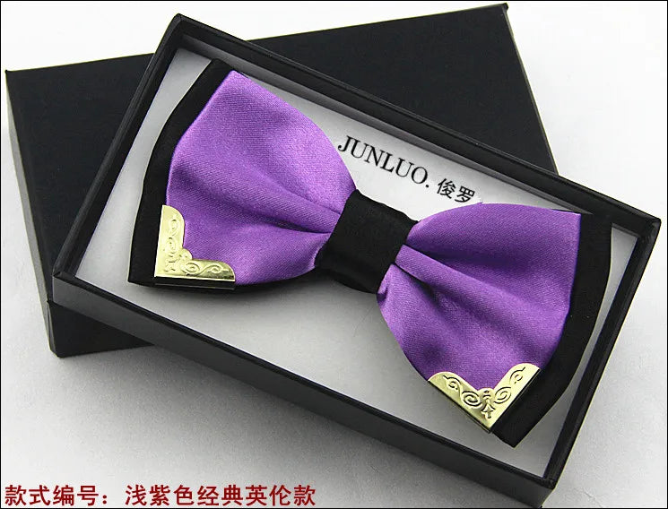 Designer Silk Bow Tie for Men – Wedding & Party Accessory