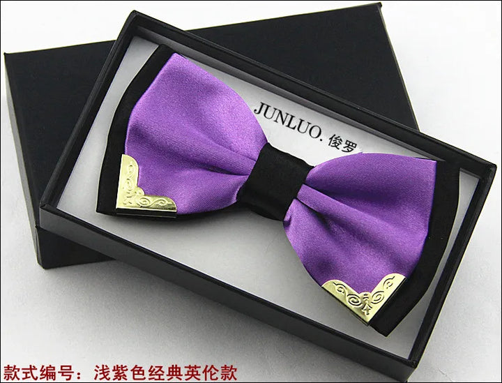 Designer Silk Bow Tie for Men – Wedding & Party Accessory