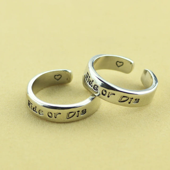 RideOrDie™ – Fast & Furious Inspired Adjustable Ring