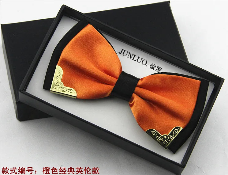Designer Silk Bow Tie for Men – Wedding & Party Accessory