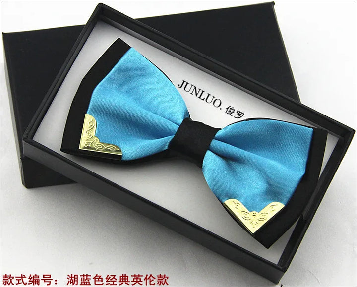 Designer Silk Bow Tie for Men – Wedding & Party Accessory