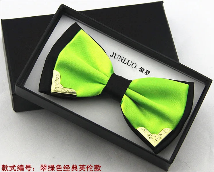 Designer Silk Bow Tie for Men – Wedding & Party Accessory