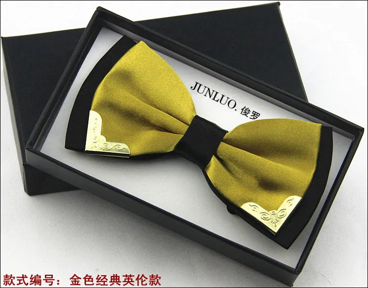 Designer Silk Bow Tie for Men – Wedding & Party Accessory