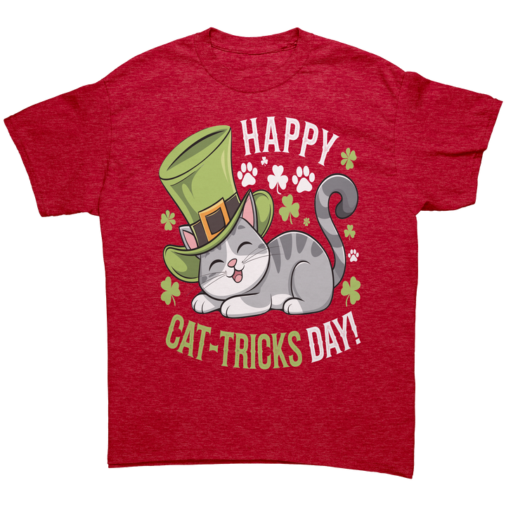 Happy_Cat-Tricks_Day_Gildan_Unisex_T-shi_Heather_Red_Mockup.png