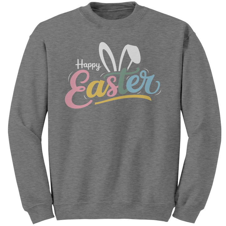Happy_Easter_Bunny_Ears_Gildan_Crewneck__Graphite_Heather_Mockup.png