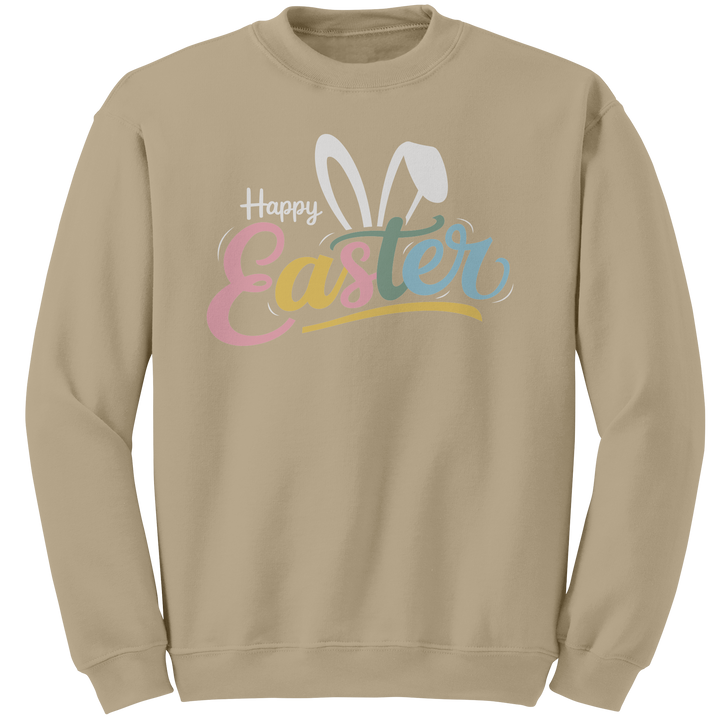 Happy_Easter_Bunny_Ears_Gildan_Crewneck__Sand_Mockup.png
