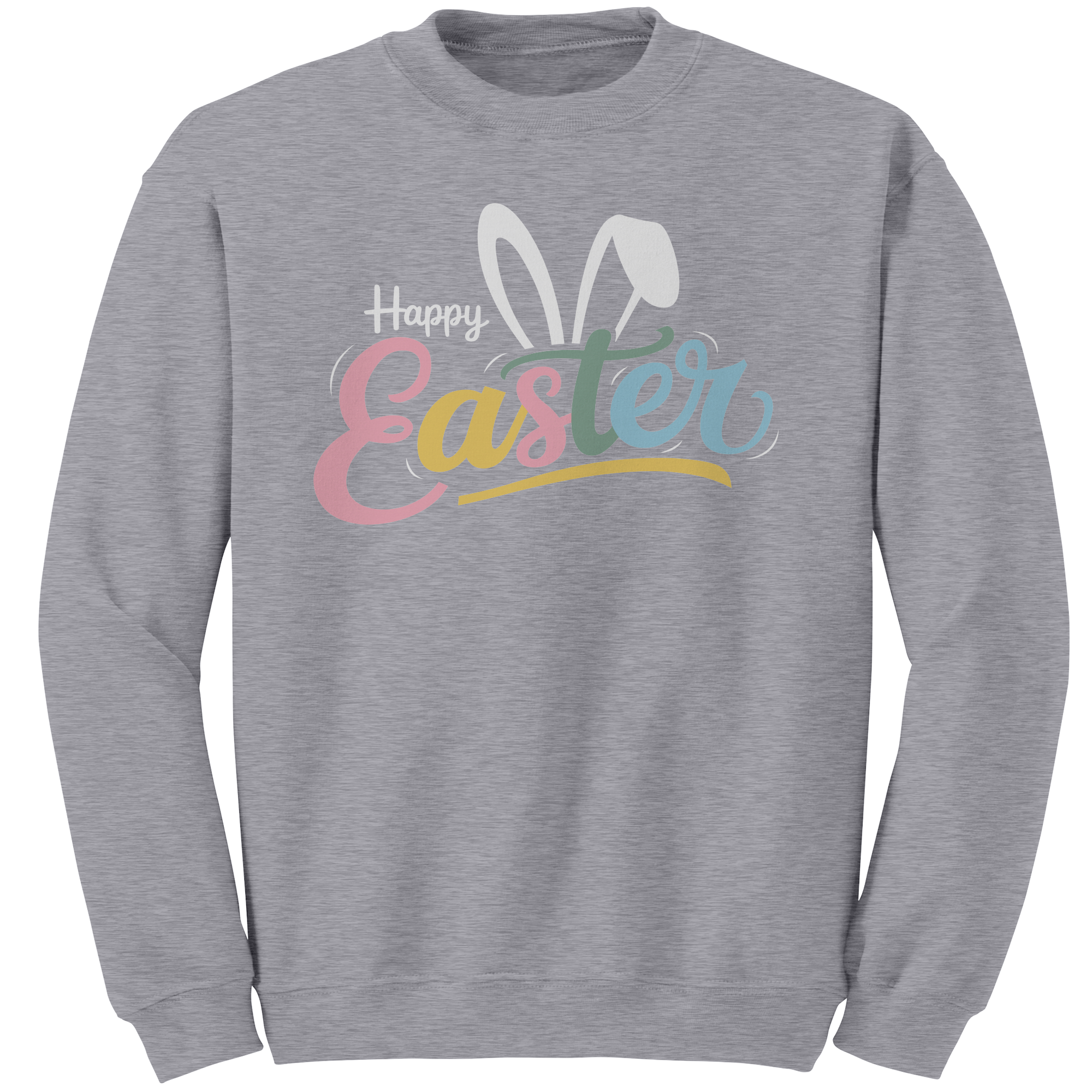 Happy_Easter_Bunny_Ears_Gildan_Crewneck__Sport_Grey_Mockup.png