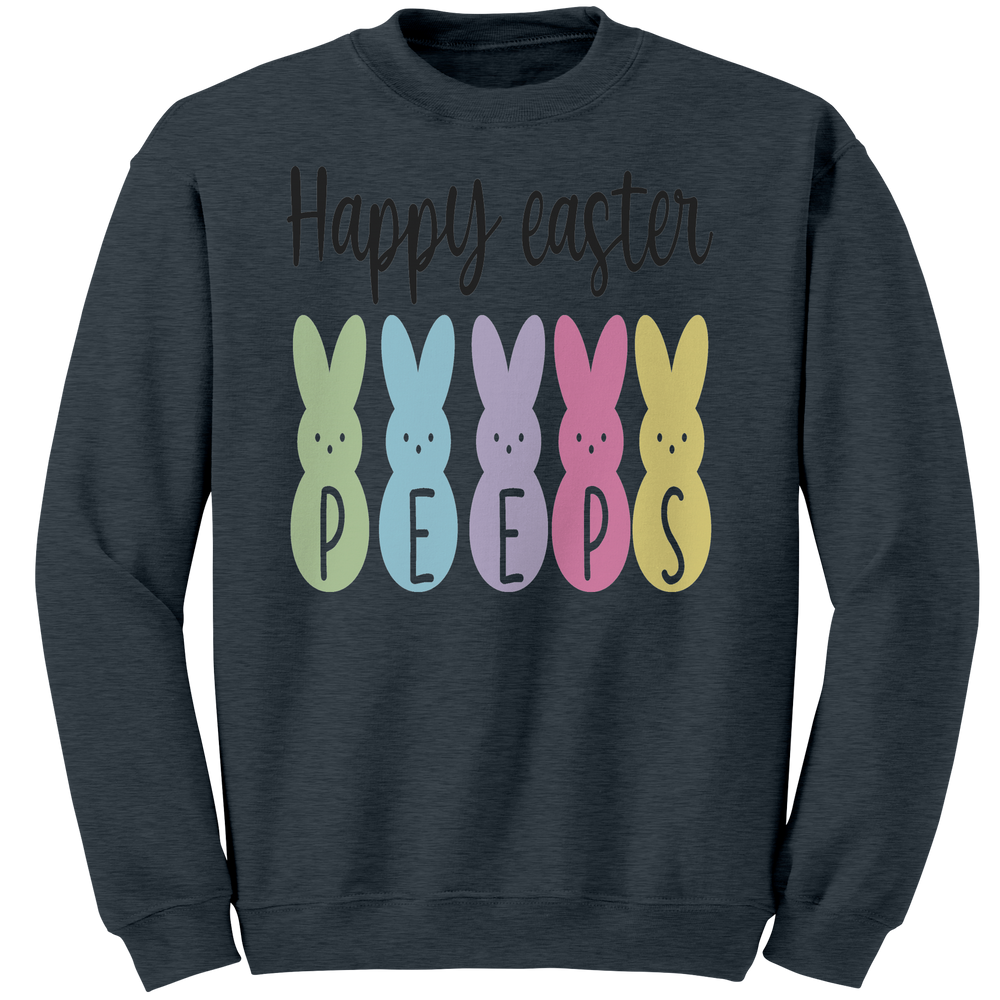 Happy_Easter_Peeps_Gildan_Crewneck_Sweat_Dark_Heather_Mockup.png