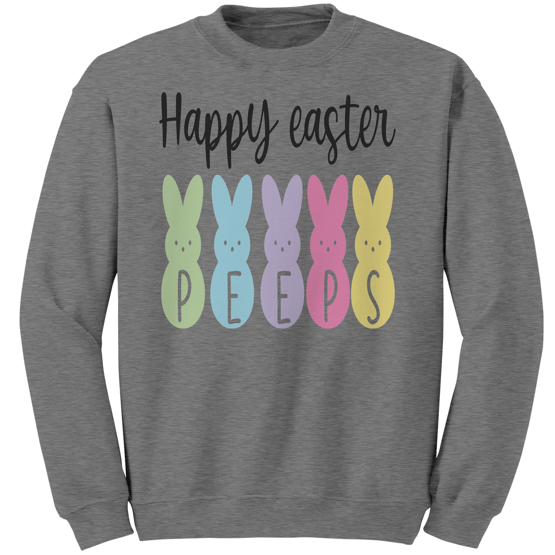 Happy_Easter_Peeps_Gildan_Crewneck_Sweat_Graphite_Heather_Mockup.png
