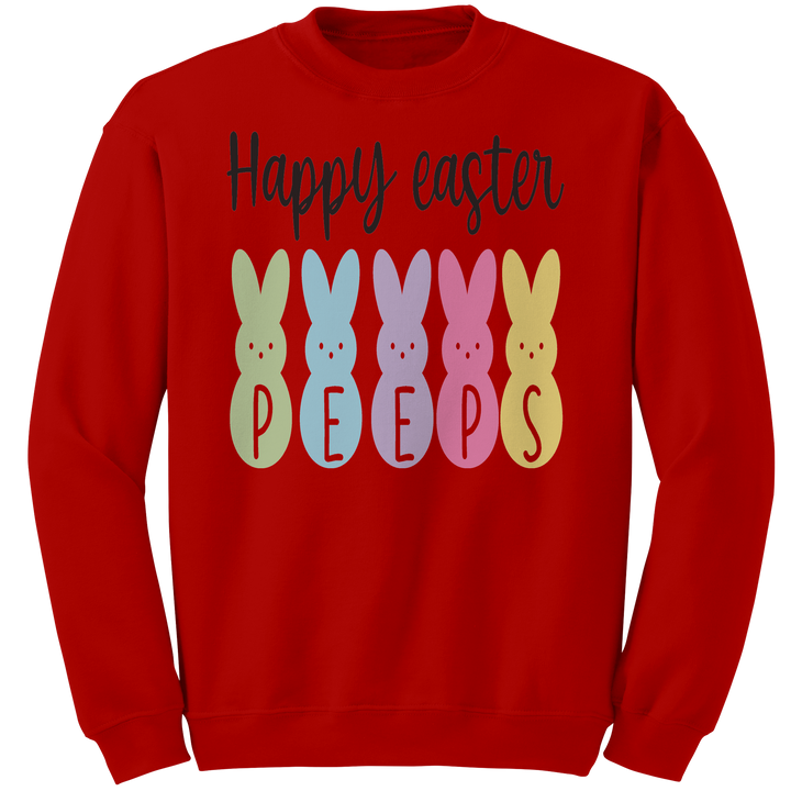 Happy_Easter_Peeps_Gildan_Crewneck_Sweat_Red_Mockup.png