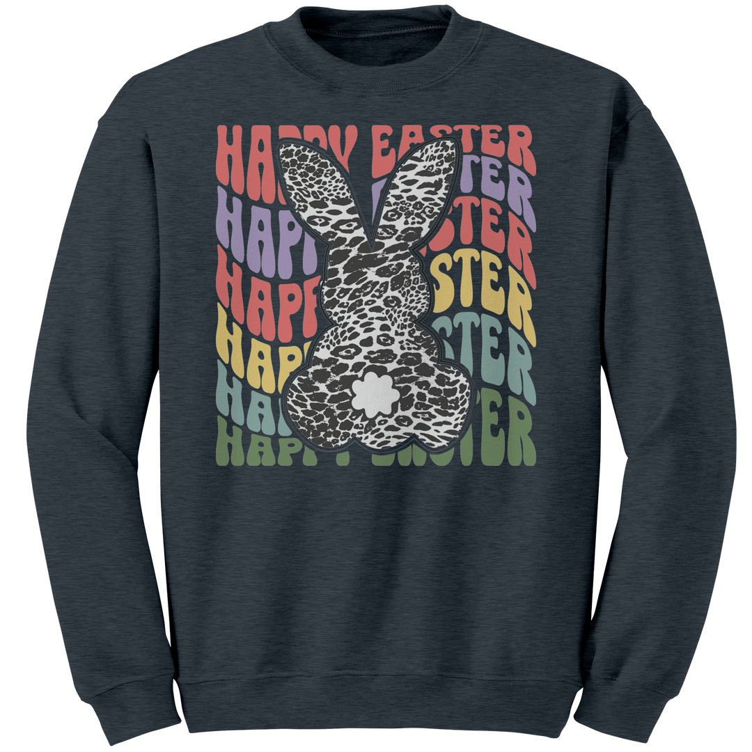 Happy_Easter_Rabbit_Gildan_Crewneck_Swea_Dark_Heather_Mockup.png