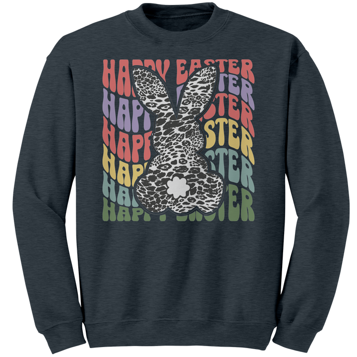 Happy_Easter_Rabbit_Gildan_Crewneck_Swea_Dark_Heather_Mockup.png
