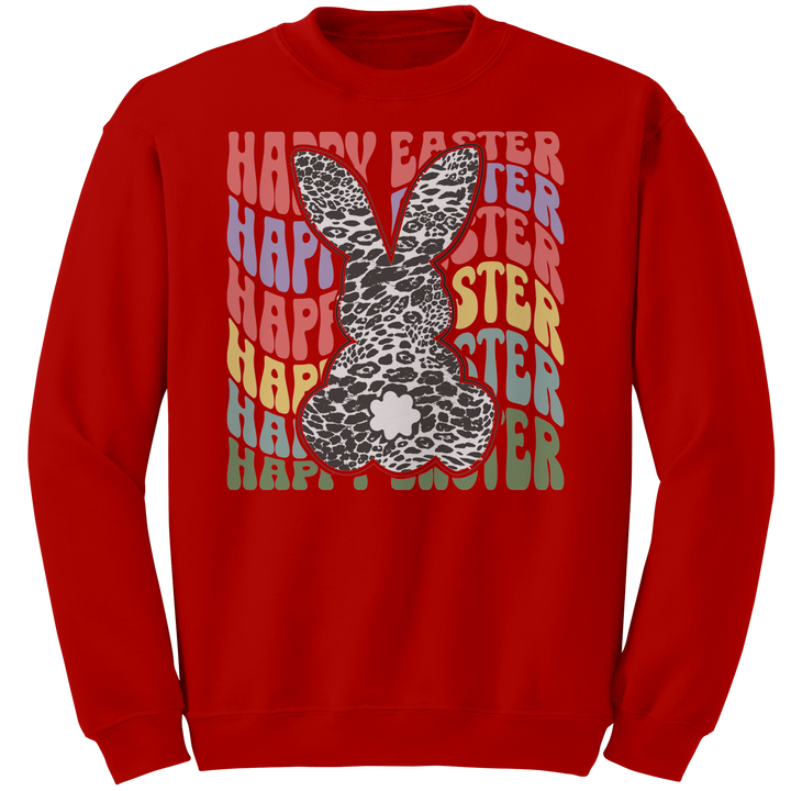 Happy_Easter_Rabbit_Gildan_Crewneck_Swea_Red_Mockup.png