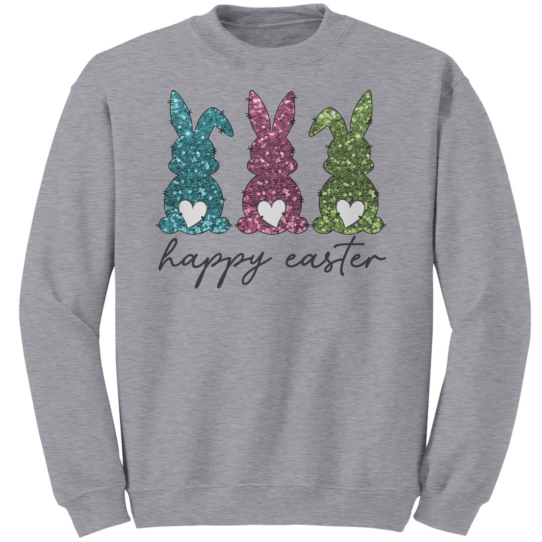Happy_Easter_Sequin_Rabbits_Gildan_Crewn_Sport_Grey_Mockup.png